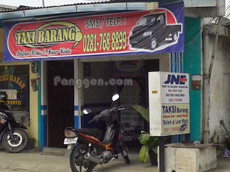 Taxi Barang dan Agen JNE Purwokerto