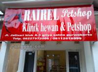 Petshop dan Klinik Hewan Rairel Purwokerto
