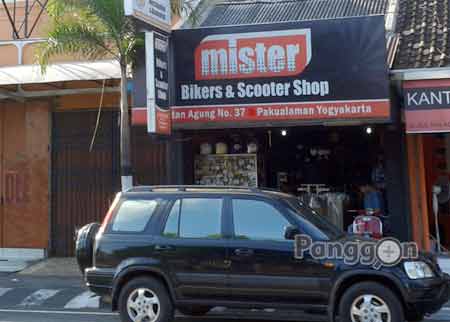 Toko Aksesoris Mister Bikers & Scooter Shop Jogja